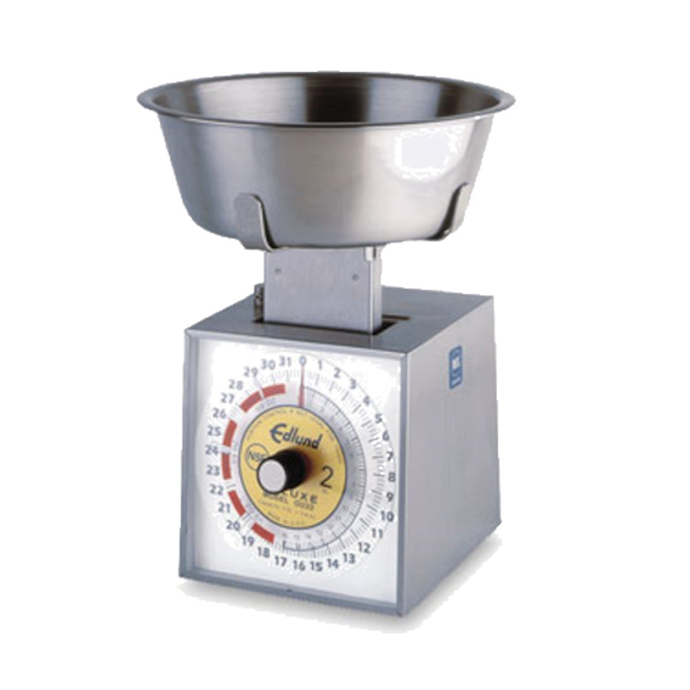 Edlund OU-32 Portion Control Dial Type Deluxe Scale With 3QT Bowl