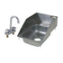 John Boos PB-DISINK101405-P-SSLR Drop-In Sink, Econ. Gooseneck Faucet PBF-4-DLF