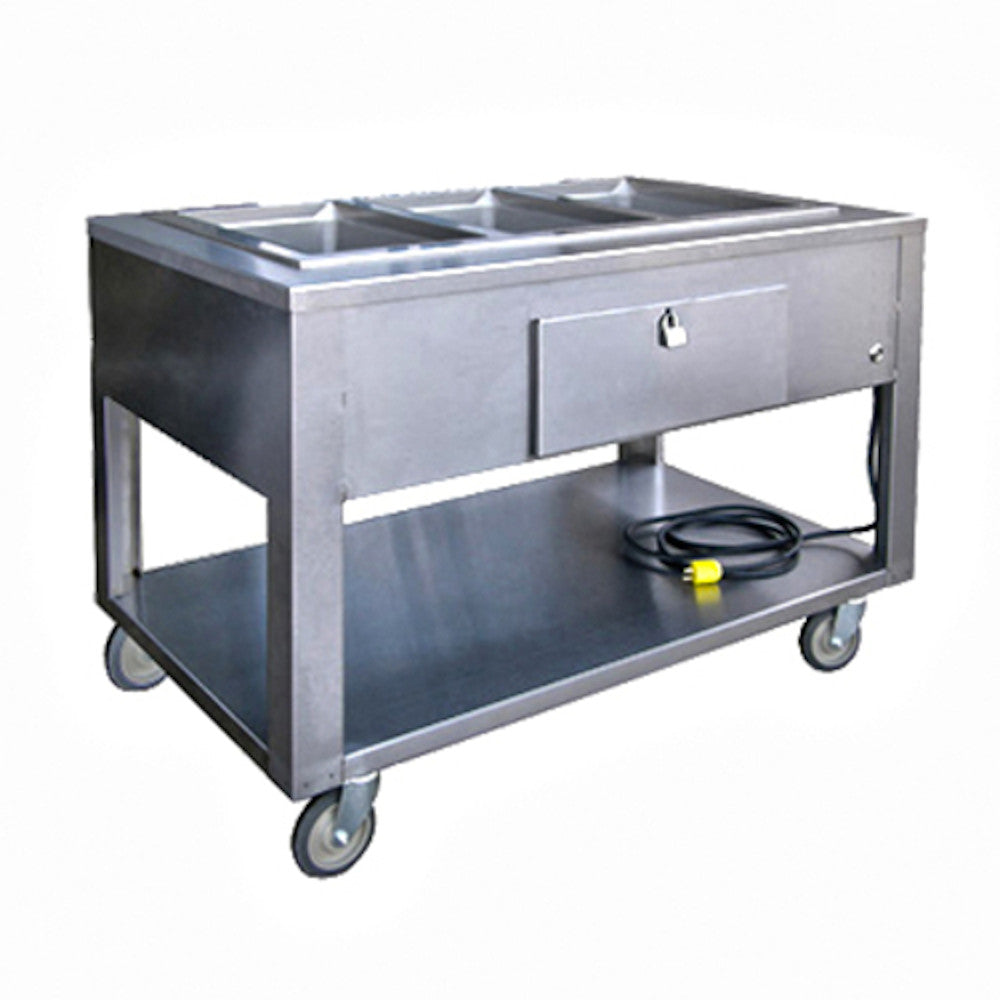 Lakeside PBST3W Extreme Duty 3-Well Electric Steam Table