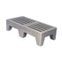 Winholt PLSQ-5-1222-GY Single-Tier Perforated Dunnage Rack