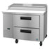 Hoshizaki PR46A-D2 Reach-In Steelheart Pizza Prep Table