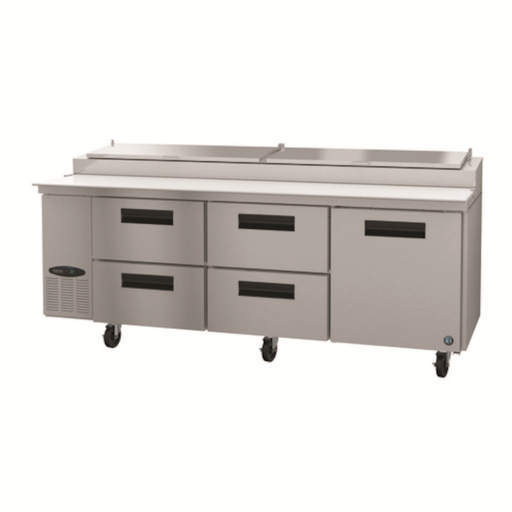 Hoshizaki PR93A-D4 Reach-In Steelheart Pizza Prep Table