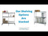 New Age 1067 Four-Tier 24"D x 72"H x 60"L H.D. Shelving Unit 1500 lb Capacity