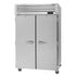 Turbo Air PRO-50F-N 52" Premiere Pro Series Two-Section Solid Door Reach-In Freezer