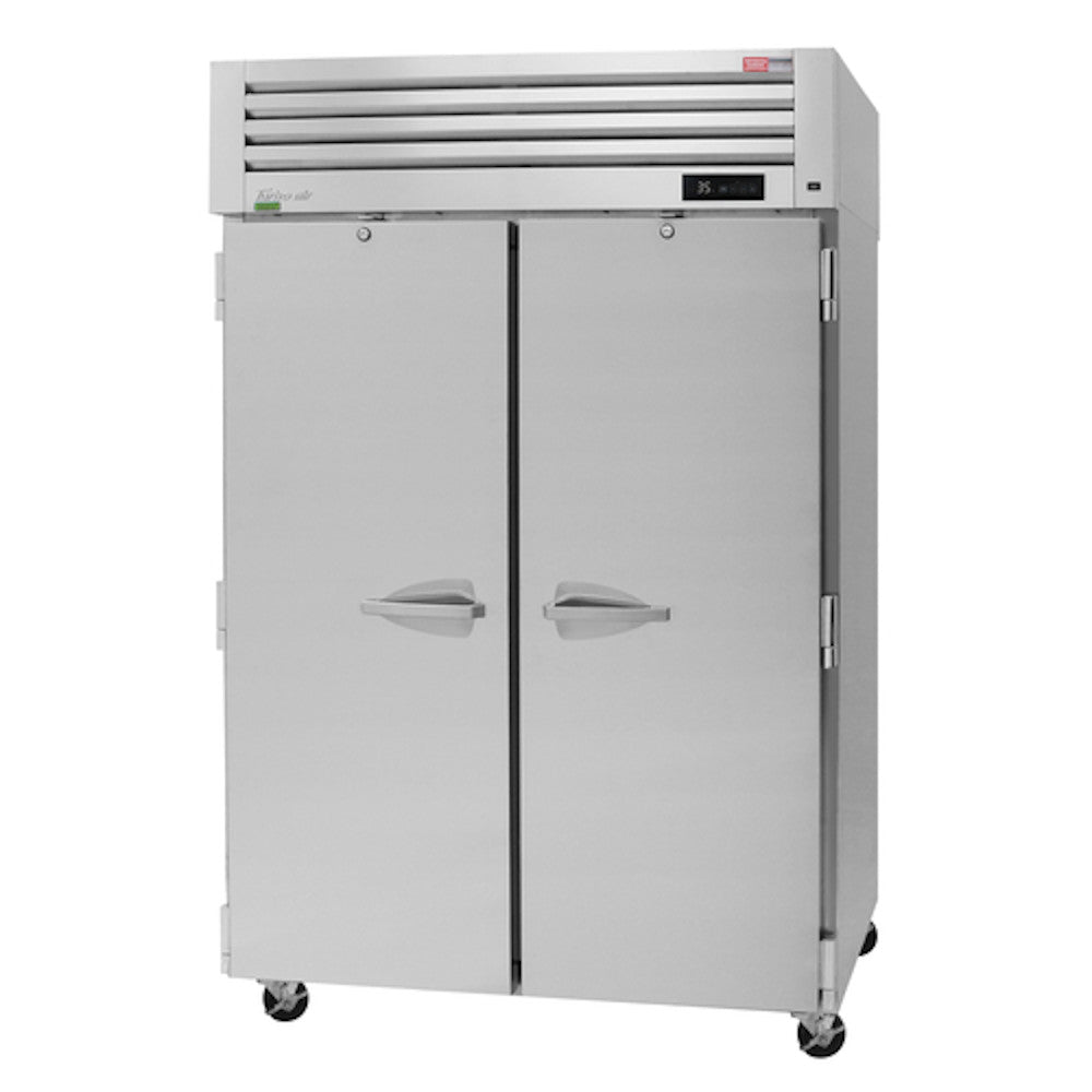 Turbo Air PRO-50R-PT-N 52" Premiere Pro Series Two Section Solid Door Pass-Through Refrigerator