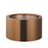 Service Ideas PT2BSRG Rose Gold Metallic Elements Party Tub