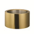 Service Ideas PT2BSVG Vintage Gold Metallic Elements Party Tub