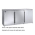 Perlick PTR72 Three Section 72" Pass-Thru Remote Refrigerated Back Bar Cooler - 25.7 Cu. Ft.