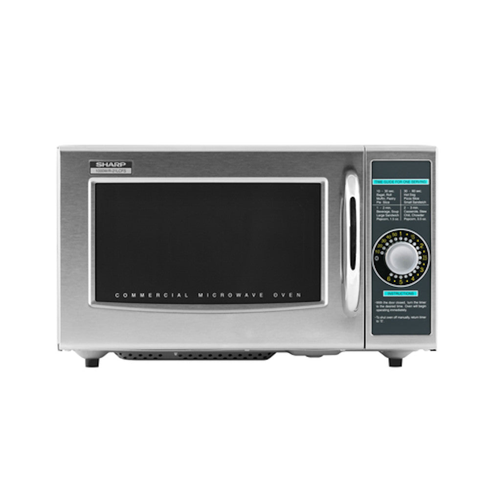 Sharp R-21LCFS 1000 Watt Microwave Oven with 1.0 Cu. Ft.