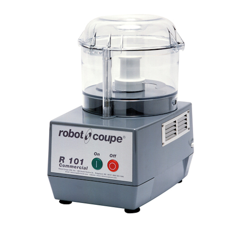 Robot Coupe R101BCLR Commercial Food Processor with 2.5 Quart Clear Bowl