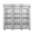 Hoshizaki R3A-FG Three-Section Steelheart Reach-In Refrigerator