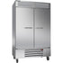 Beverage Air HBR49HC-1 Solid Door Two Section Reach-In Refrigerator