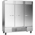 Beverage Air HBR72HC-1 Solid Door Three Section Reach-In Refrigerator