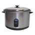 Globe RC1 25 Cup (12.5 Cup Raw) Rice Cooker / Warmer - 1440W