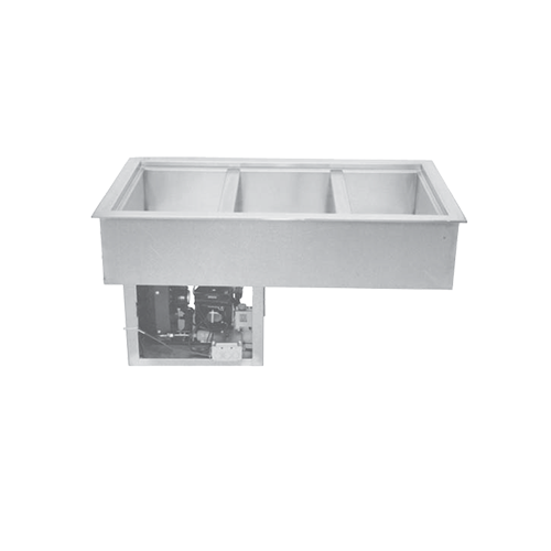 Wells RCP-300 Drop-In Refrigerated Cold Food Well - (3) 12" x 20" Pan Capacity