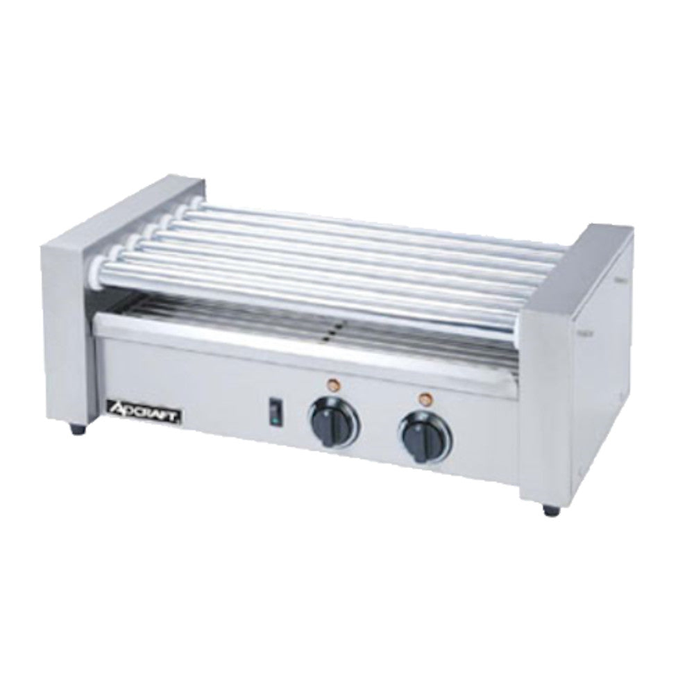 Adcraft RG-07 Hot Dog Roller Grill - 18 Hot Dog Capacity