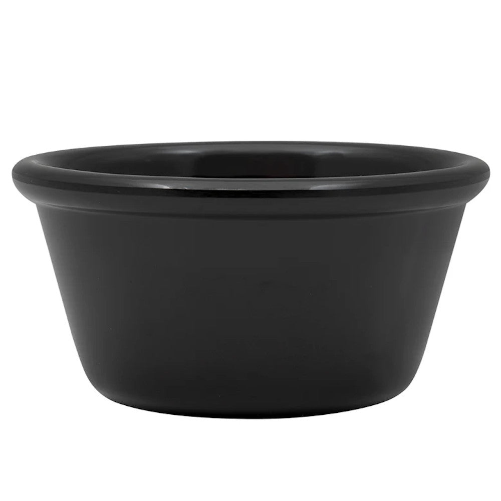 G.E.T. RM-400-BK Ramekin 4 oz. Black Sauce Cup (4 dozen)