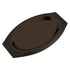 Service Ideas RO117BL Oval Sizzle Thermal Platter Underliner