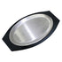 Service Ideas RO117BLAC Thermo-Plate Platter Set