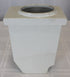 (1v4) Hall R37 Porcelain Ice Cream/Soda Syrup Container
