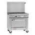 Southbend S36D-2G S-Series 36" Gas Restaurant Range with 2 Burners, 24" Griddle, and Standard Oven