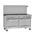 Southbend S60DD S-Series 60" Gas Restaurant Range with 10 Burners and 2 Standard Ovens