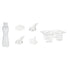 G.E.T. SDB-32-PC-SET Frosted Salad Dressing Bottles Set