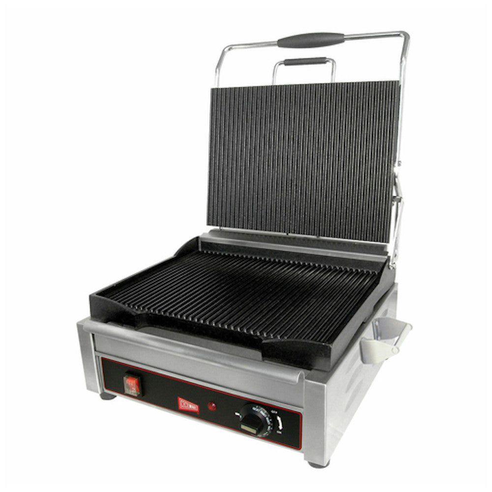 Grindmaster-Cecilware SG1LG240 Single Grooved Sandwich / Panini Grill