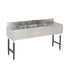 Advance Tabco SLB-63C 3 Compartment Underbar Sink w/ Two Drainboards 72" W