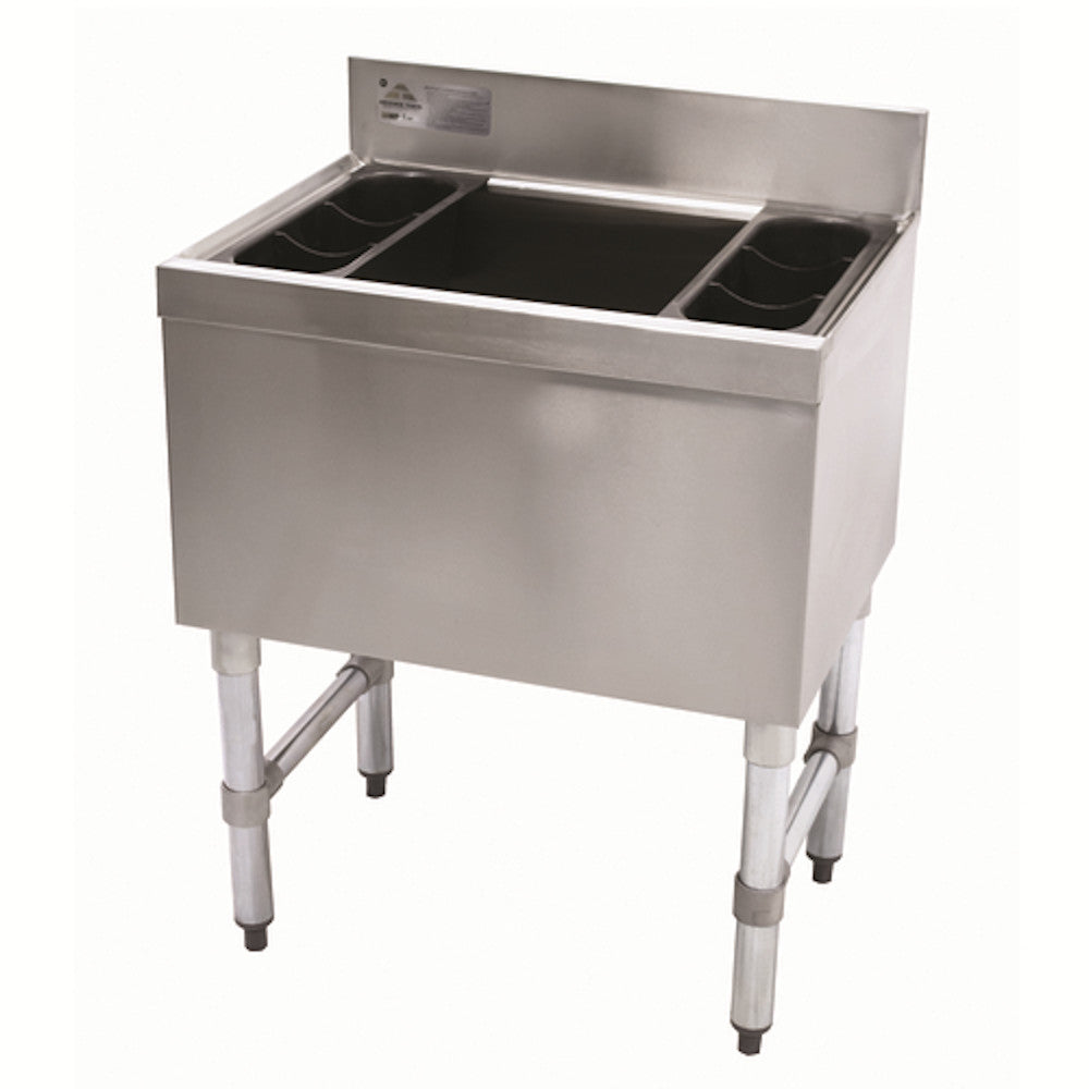 Advance Tabco SLI-12-12 Underbar Ice Bin & Cocktail Unit 12" W