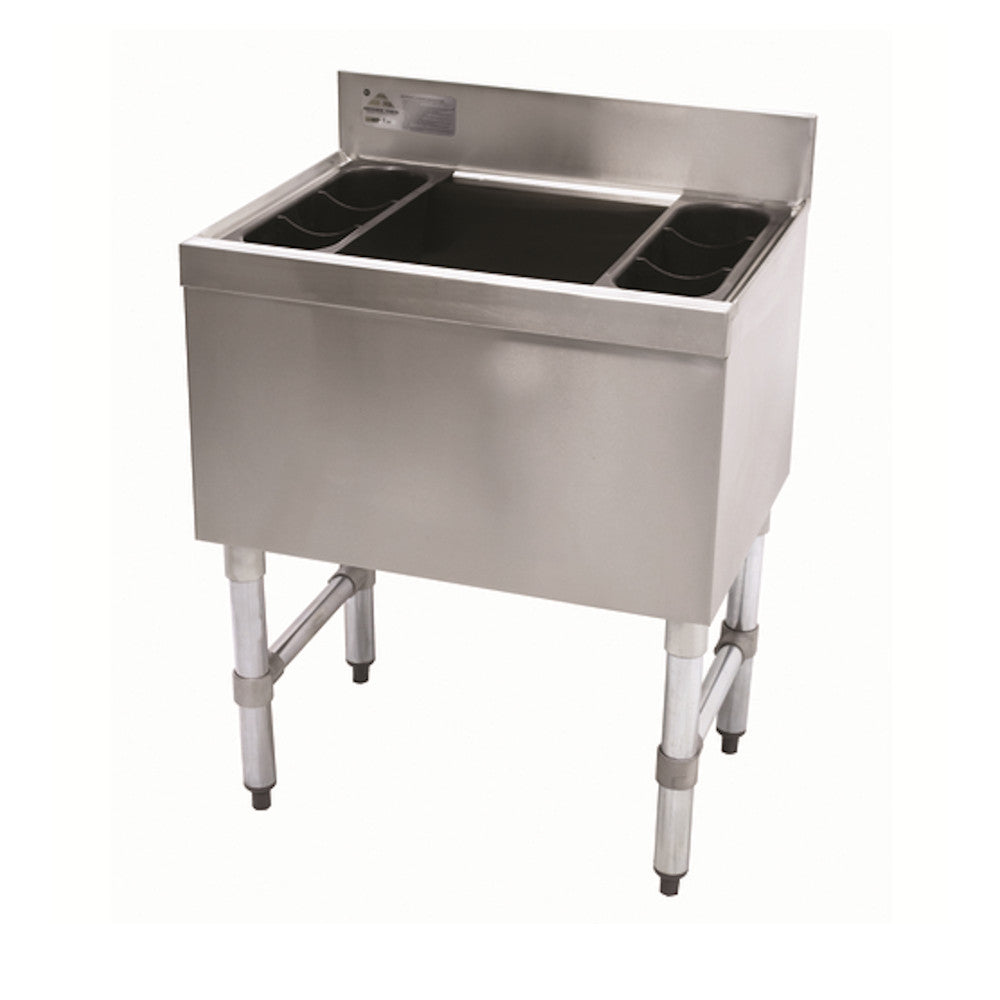 Advance Tabco SLI-12-24 Underbar Ice Bin & Cocktail Unit 24" W