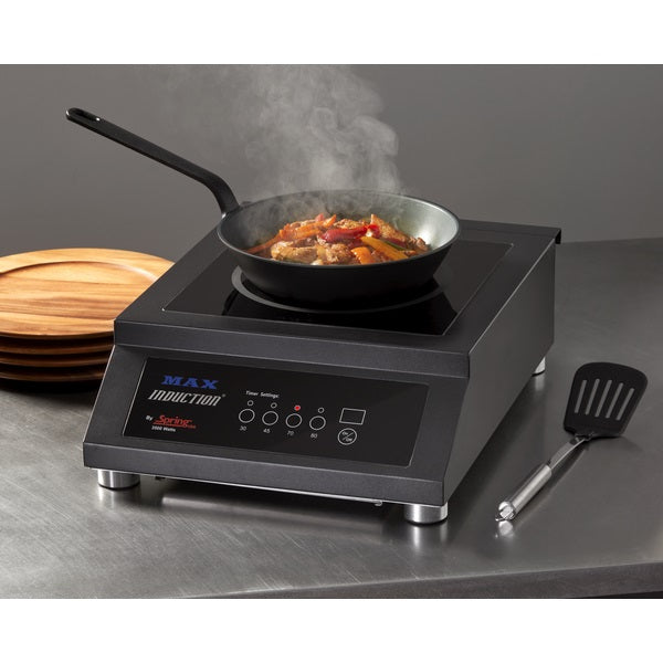 Spring USA SM-351C-FT MAX Induction Sizzle Cook and Hold Titanium Induction Range - 208-240V, 3500W