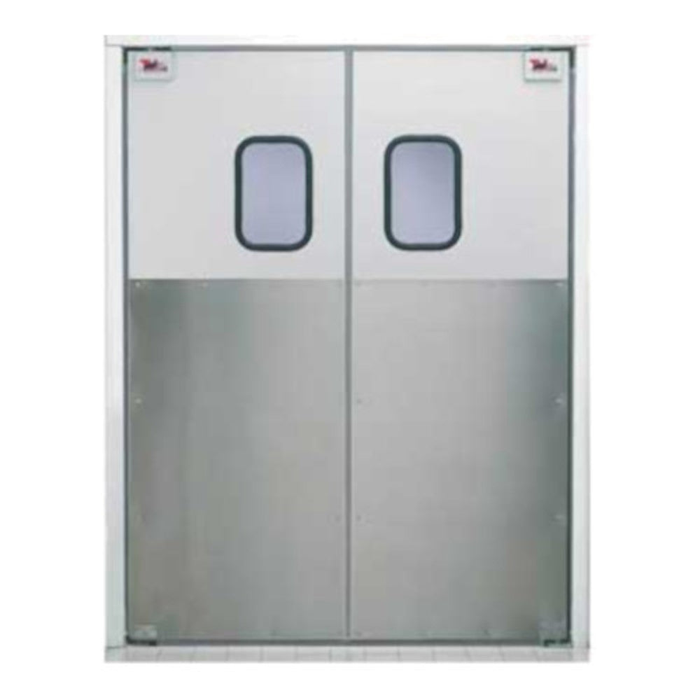 Curtron SPD-30-AL-DBL-4896 48" x 96" Service-Pro Series 30 Double Swing Door