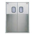 Curtron SPD-30-AL-DBL-5496 54" x 96" Service-Pro Series 30 Double Swing Door