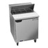 Beverage Air SPE27HC One Section 27" Elite Sandwich / Salad Top Refrigerated Cabinet - 7.3 Cu. Ft.