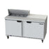 Beverage Air SPE60HC-10 Elite Series 60" Two-Section Sandwich / Salad Top Refrigerated Counter