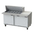 Beverage Air SPE60HC-18M Elite Series 60" Two-Section Mega Top Sandwich / Salad Refrigerated Counter