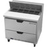 Beverage Air SPED36HC-10-2 Elite Series 36" One-Section Sandwich / Salad Top Refrigerated Counter