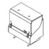 Perlick SRLC-D34R Stainless Steel 34" Double Locking Speed Rail Cover - Field Installed (Replaces SR-DL34R)