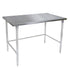 John Boos ST6-24108GBK 108" Work Table with Stainless Steel Top