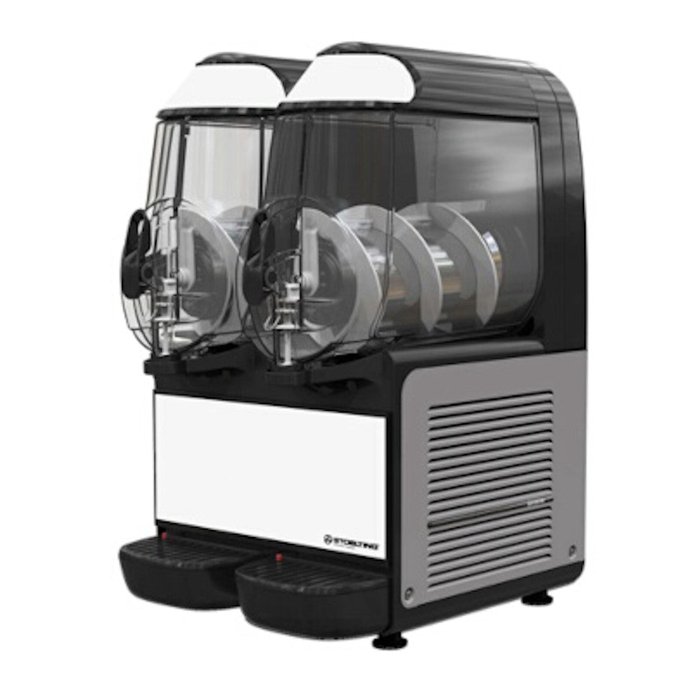 Stoelting SCBA128-37 Countertop Frozen Beverage / Granita Dispenser with Two 6-Liter Bowls