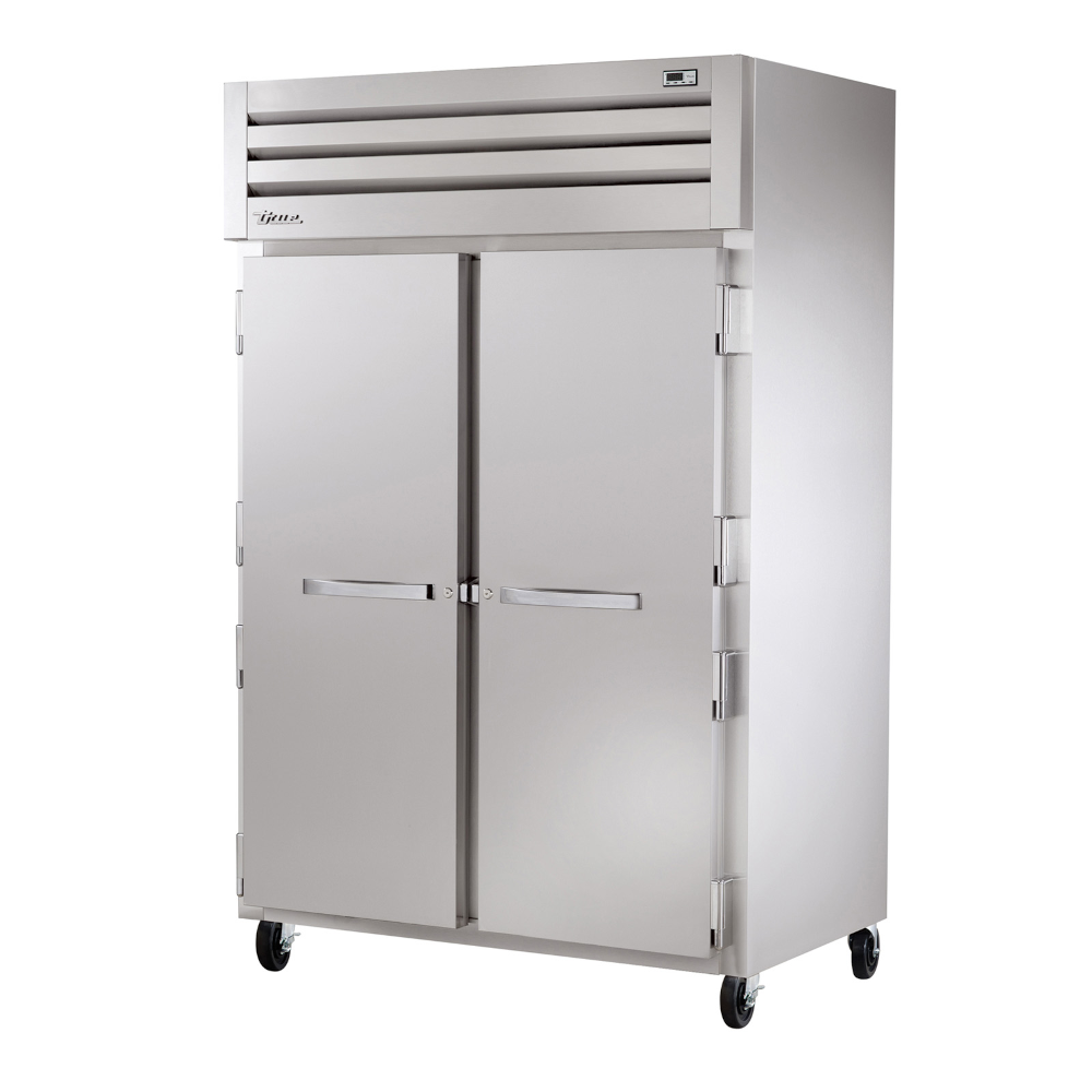 True STR2R-2S Specification Series Two Section Reach In Refrigerator with Solid Doors