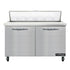 Continental Refrigerator SW48N12 Two-Section 48" Sandwich and Salad Refrigerated Counter