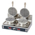 Star SWBD 7" Double Round Waffle Iron