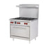 Vulcan SX36-6B 6 Burner Gas 36" SX Series Value Range with Standard Oven - 198,000 BTU