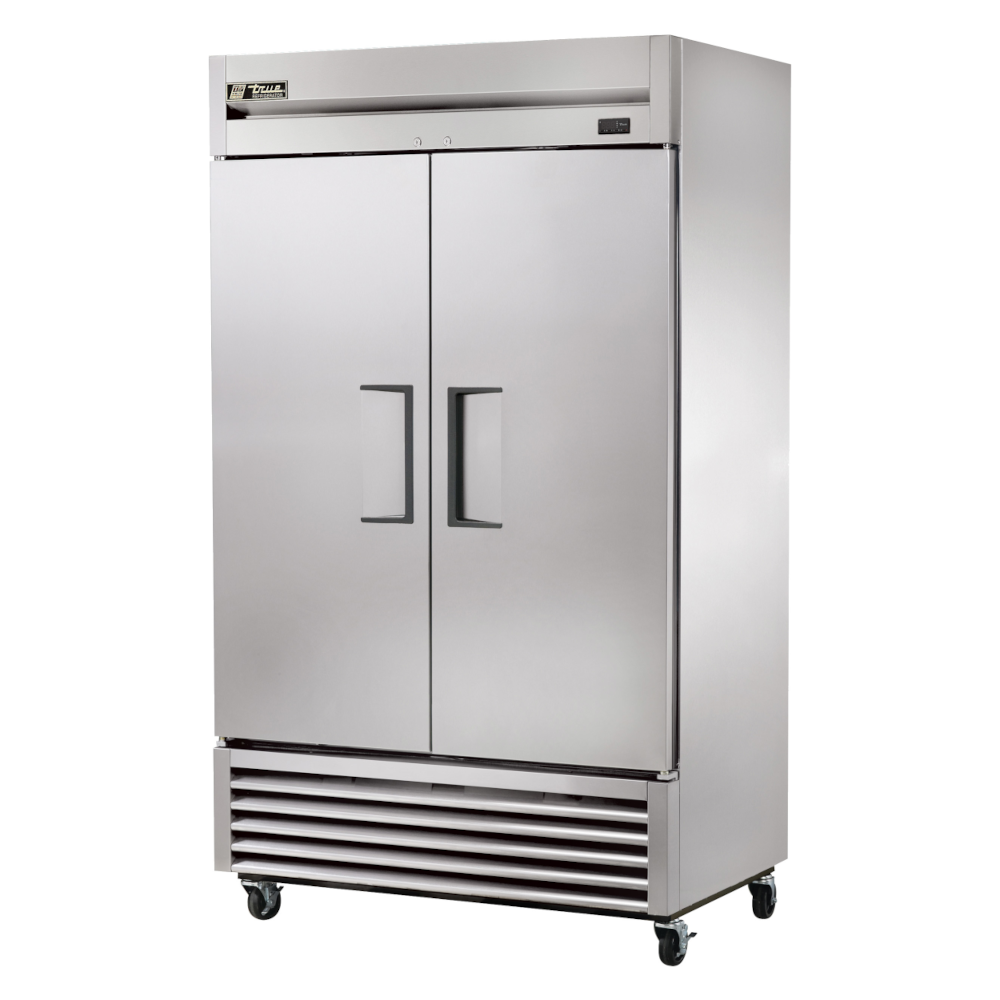 True T-43-HC 47" Two Section Solid Door Reach-In Refrigerator