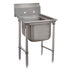 Advance Tabco T9-1-24 16" Regaline 1-Compartment Sink