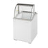 Turbo Air TIDC-26W-N White 12-Gallon Capacity Ice Cream Dipping Cabinet