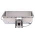 APW Wyott TM-43D-UL 4/3 Size Uninsulated One Pan Drop In Hot Food Well with Drain and UL Electrical Kit