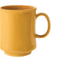 G.E.T. TM-1308-TY 8 oz. Tropical Yellow Plastic Mug (2 dozen per case)